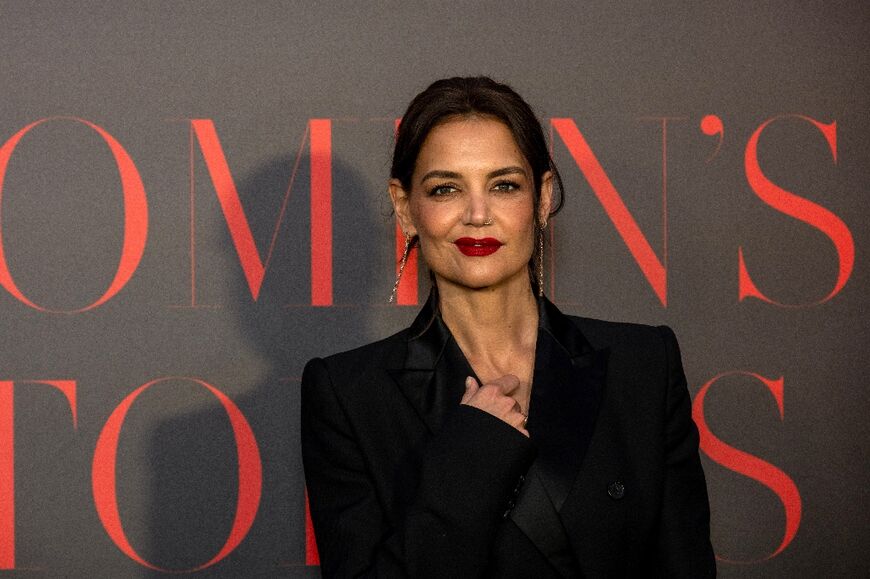 Katie Holmes was among those attending a women's gala sponsored by Saudi Arabia during the Cannes Film Festival