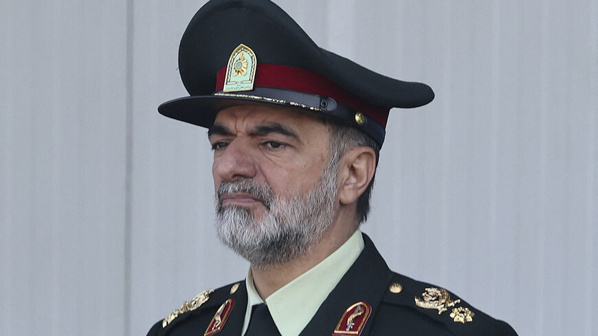 Iranian police chief General Ahmad-Reza Radan attends a military parade marking the country's annual army day in the capital Tehran on April 18, 2023. (Photo by ATTA KENARE / AFP) (Photo by ATTA KENARE/AFP via Getty Images)